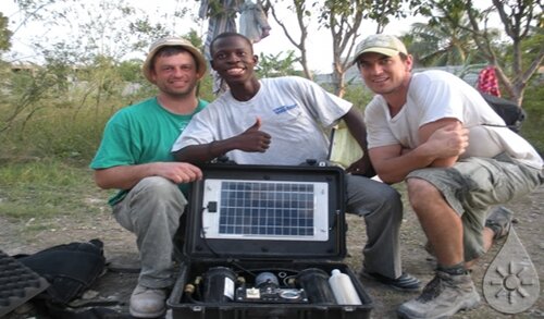 Aqua Sun Responder S in Haiti Aqua Sun Responder S in Haiti